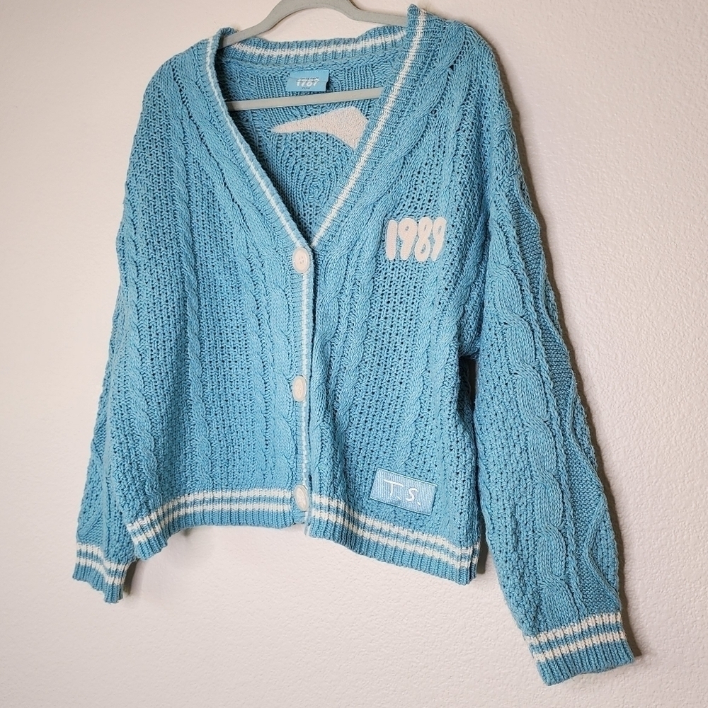 Taylor Swift 1989 TV Cardigan Sweater M/L - Picture 3 of 7
